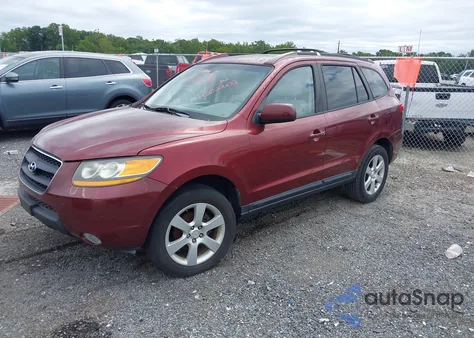 2009 Hyundai Santa Fe Se из США, поврежденный, VIN 5NMSH13E39H244222